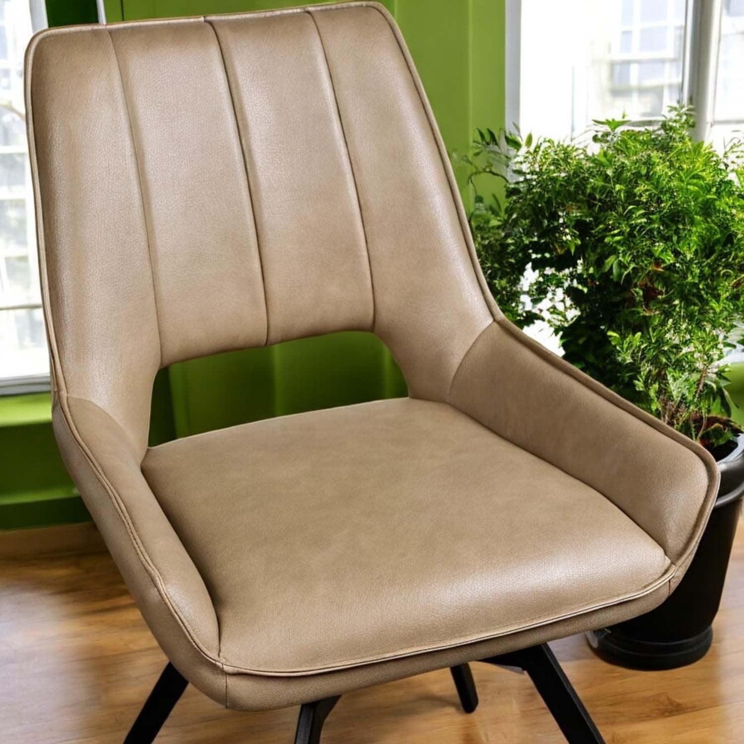 Lily Mushroom Brown Dining Chair