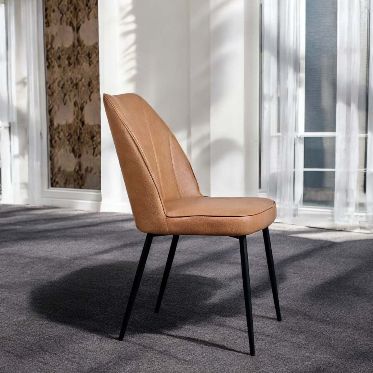 Walton Spice Tan Dining Chair (Set of 2)