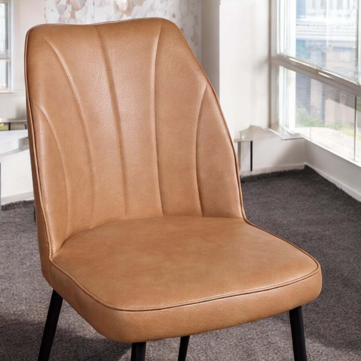 Walton Spice Tan Dining Chair (Set of 2)
