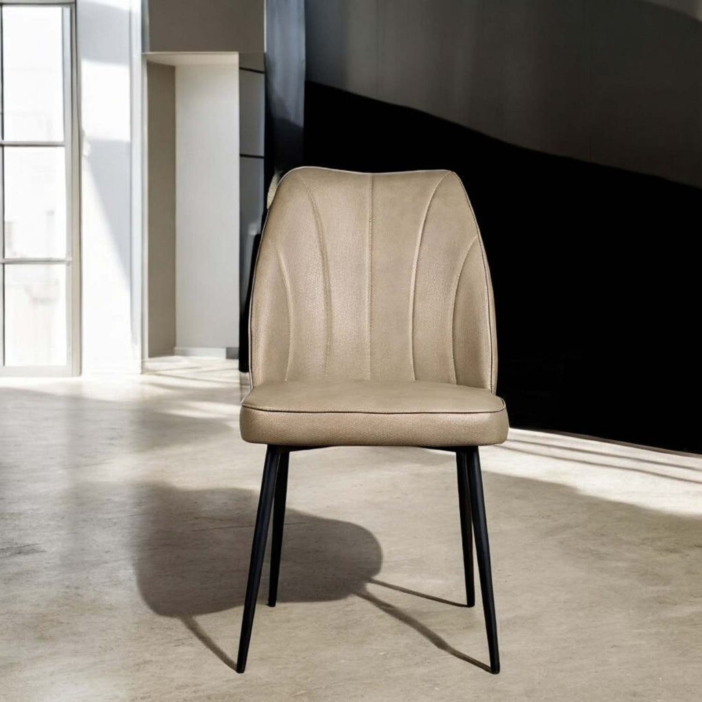 Walton Mushroom Brown Dining Chair (Set of 2)
