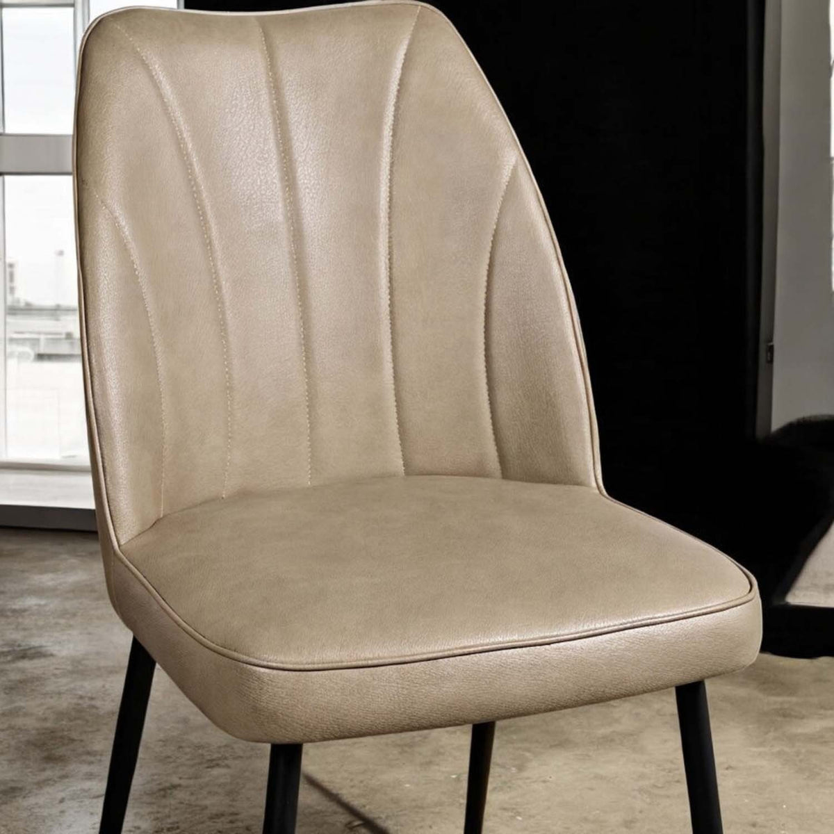 Walton Mushroom Brown Dining Chair (Set of 2)