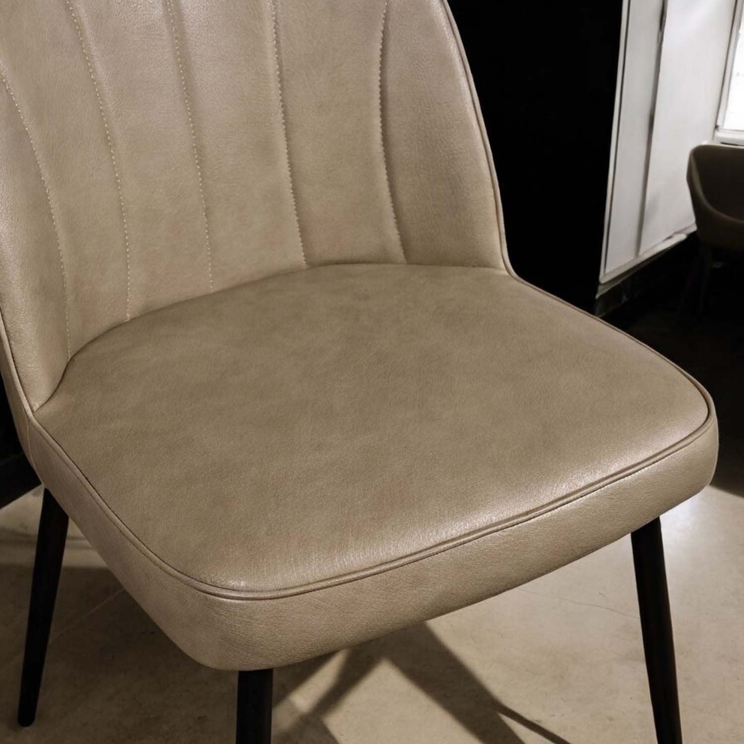 Walton Mushroom Brown Dining Chair (Set of 2)