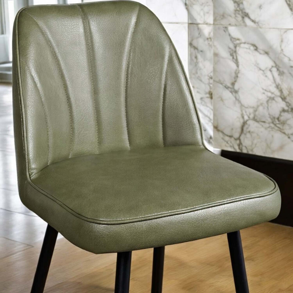 Walton Bar Stool - Olive Green