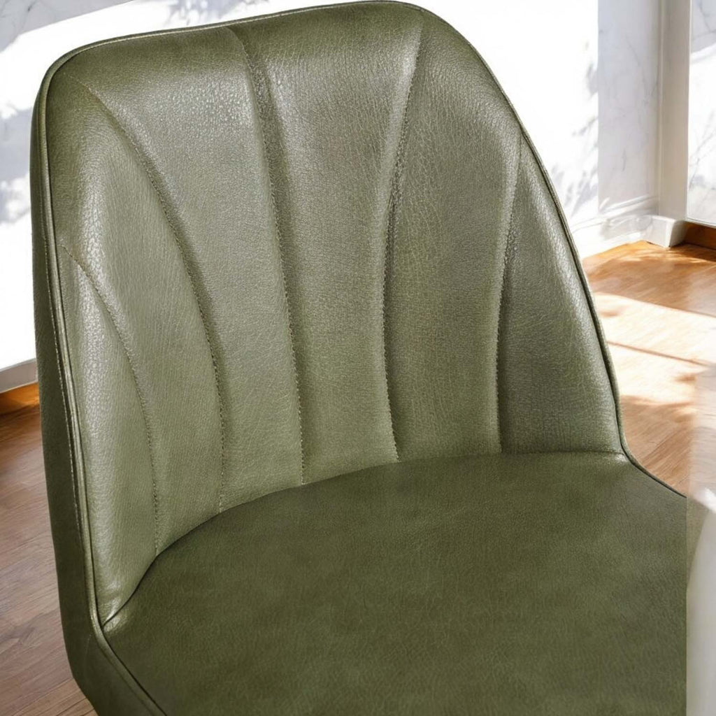 Walton Bar Stool - Olive Green