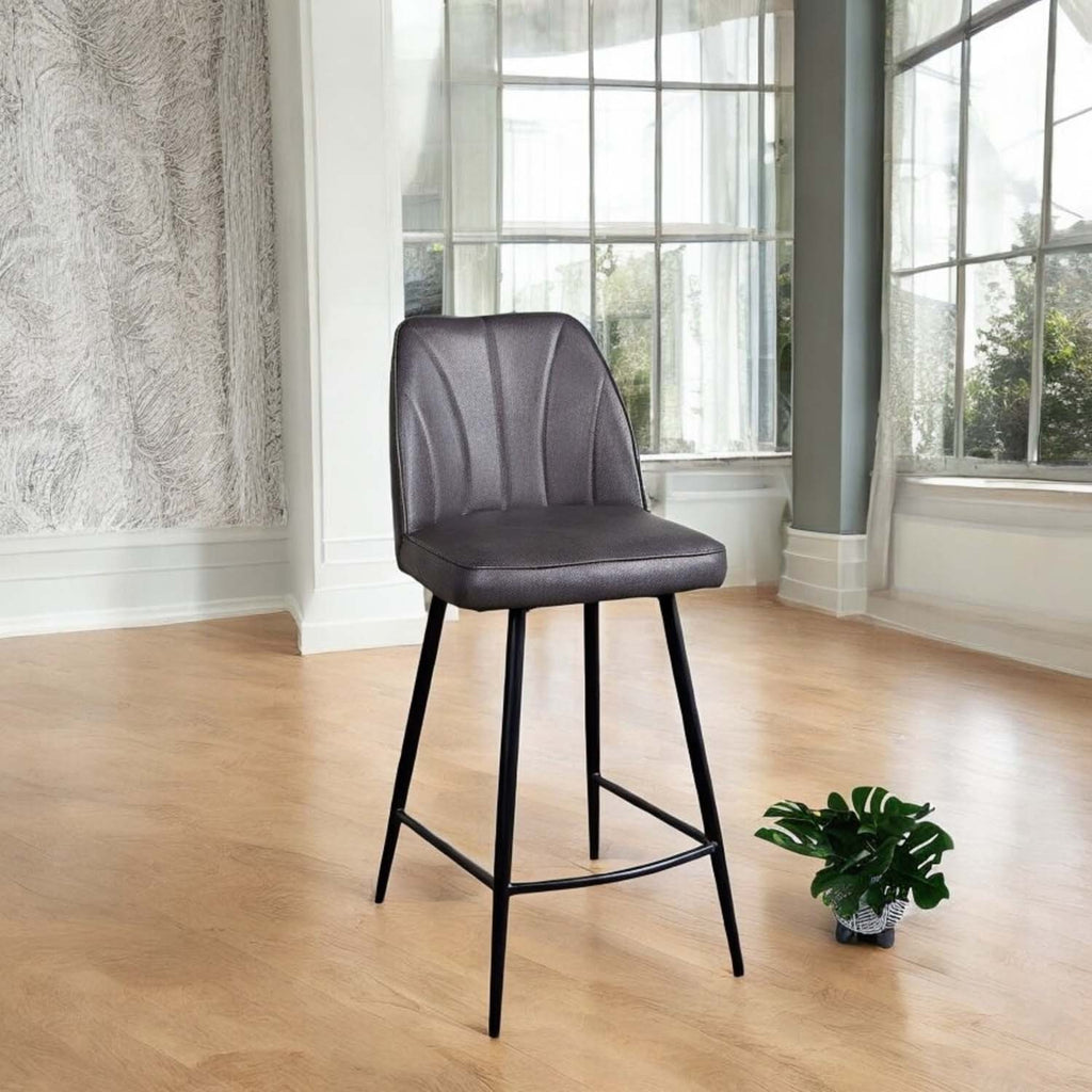 Walton Bar Stool - Slate Grey