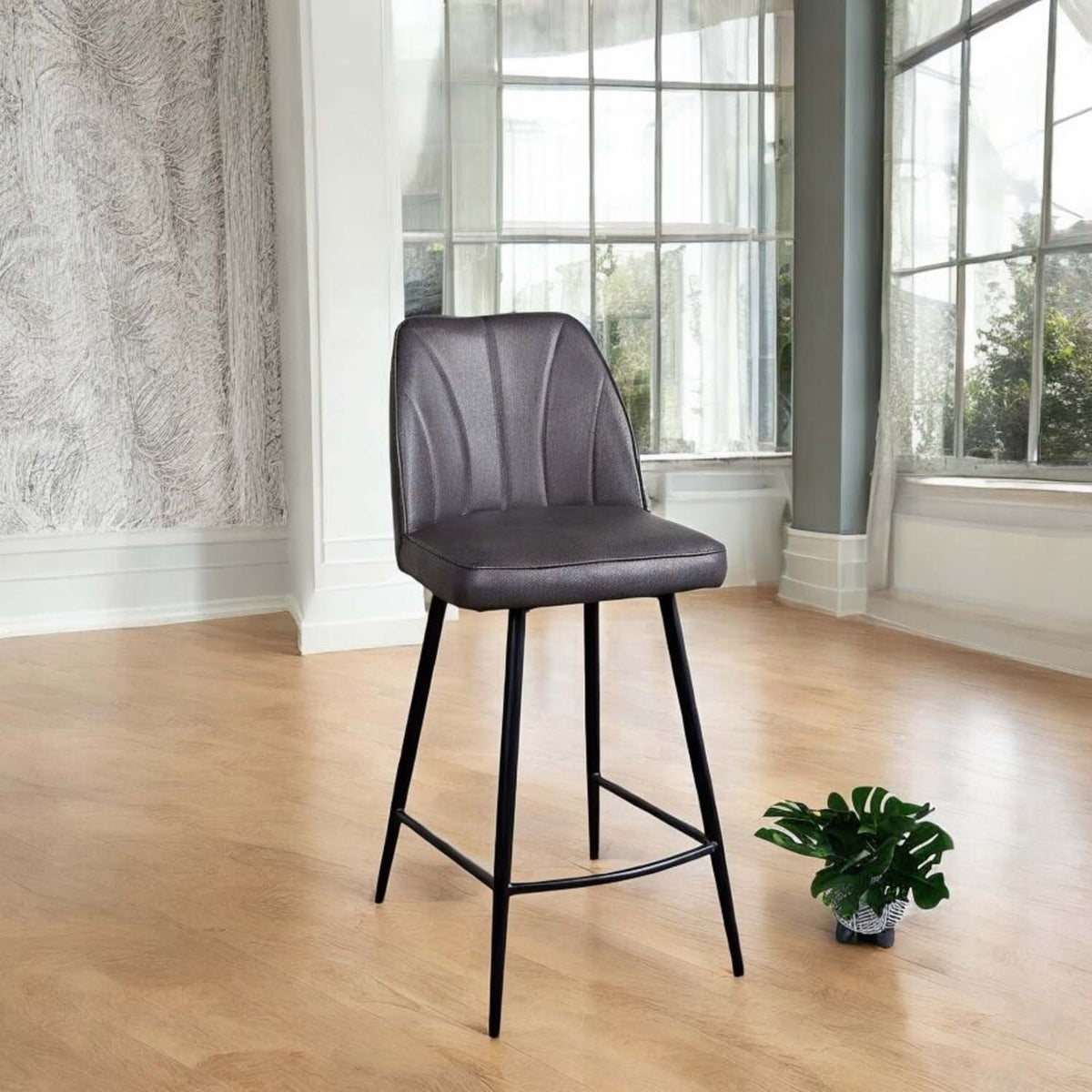 Walton Bar Stool - Slate Grey