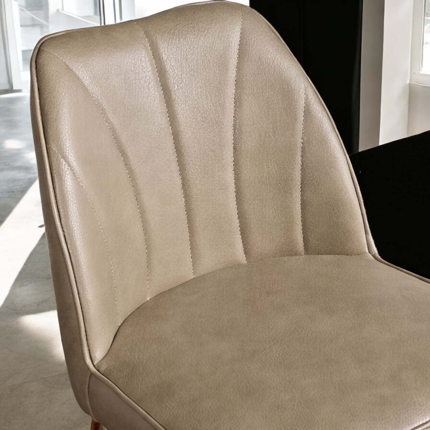 Walton Bar Stool - Mushroom Brown