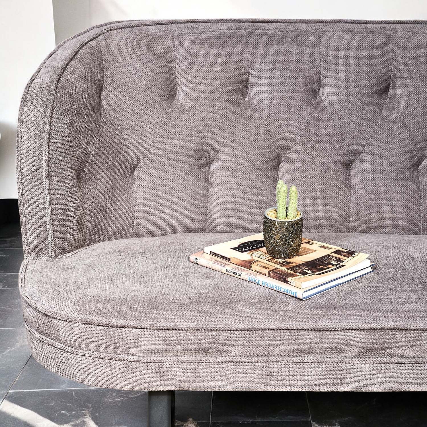Frampton Corner Bench - Anthracite (Right Hand Facing)