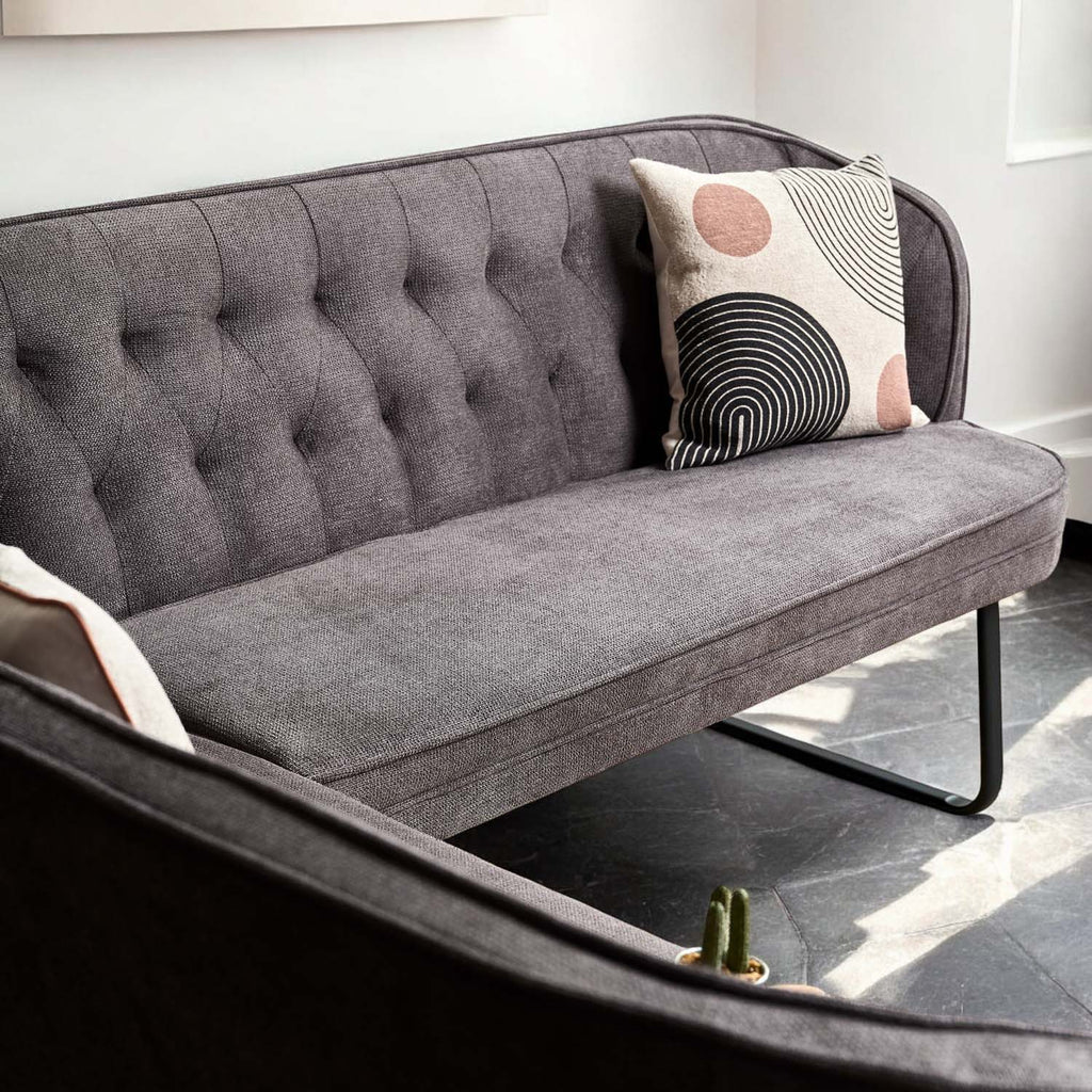 Frampton Corner Bench - Anthracite (Right Hand Facing)