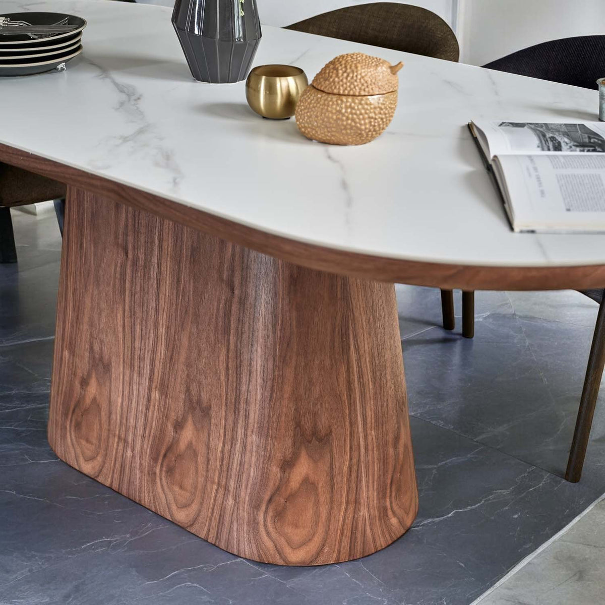 Sutton 200cm Dining Table in Walnut