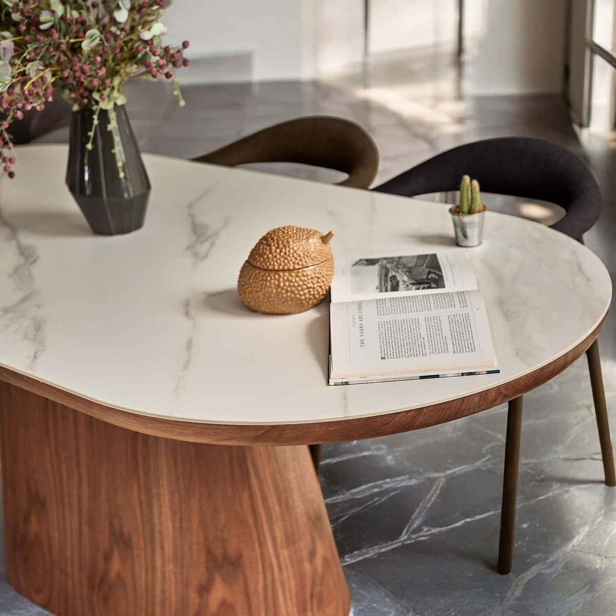 Sutton 200cm Dining Table in Walnut