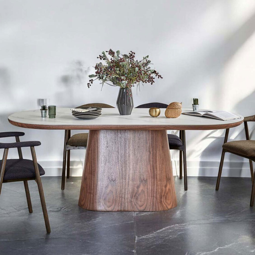 Sutton 200cm Dining Table in Walnut
