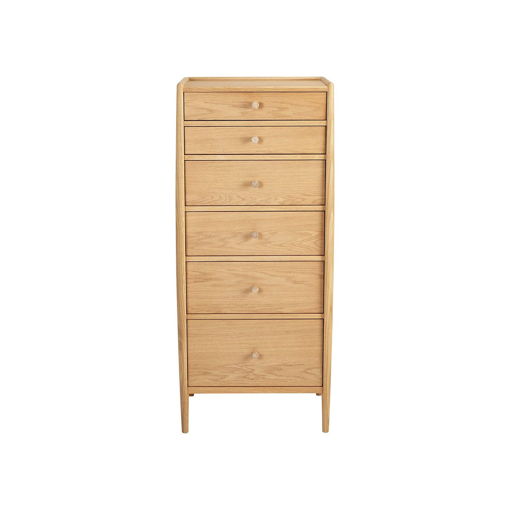 Ercol Winslow 6 Drawer Tall Chest