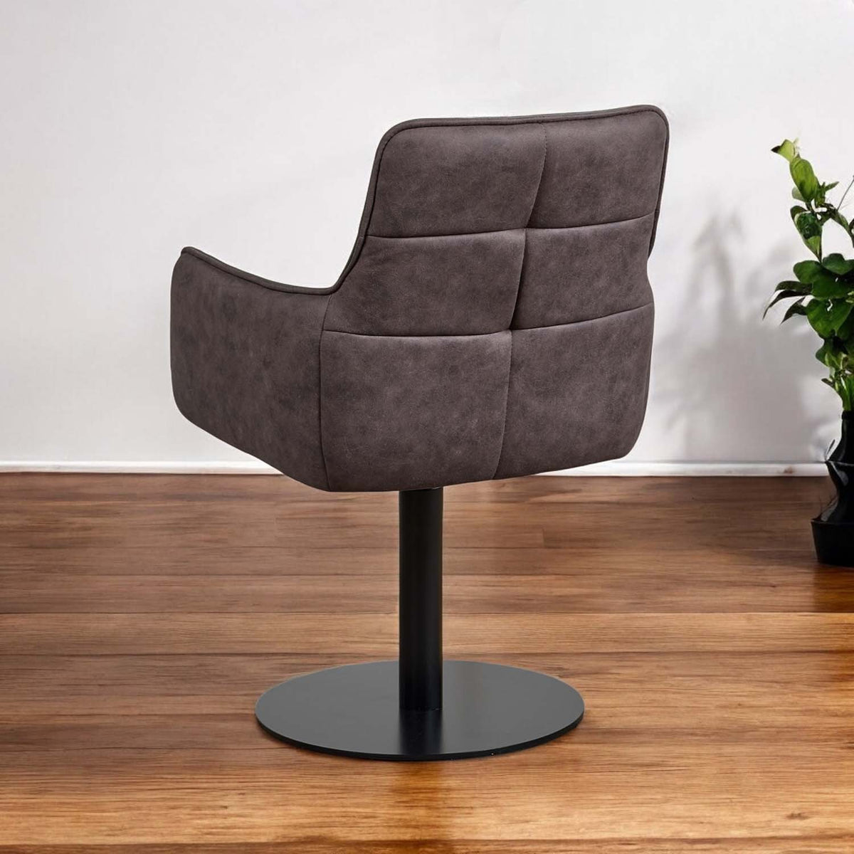 Arno Green Real Leather Dining Chair (Set of 2)