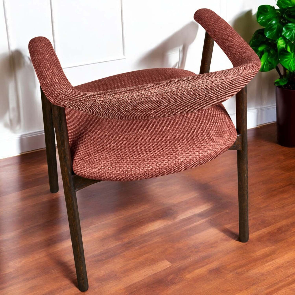 Albi Dining Chair - Copper / Dark Oak Legs (Set of 2)
