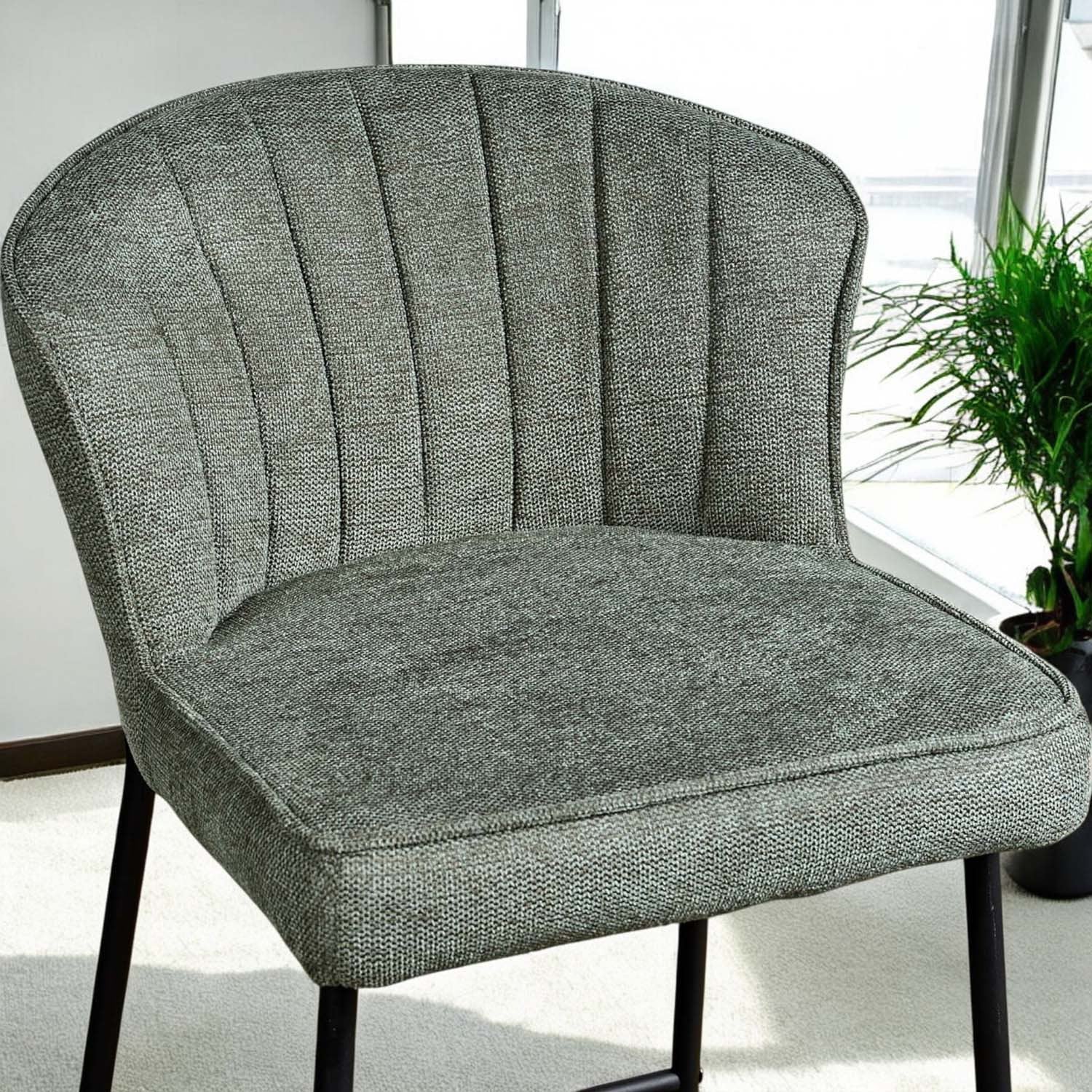 Tristan Petrol Fabric Bar Stool (Set of 2)