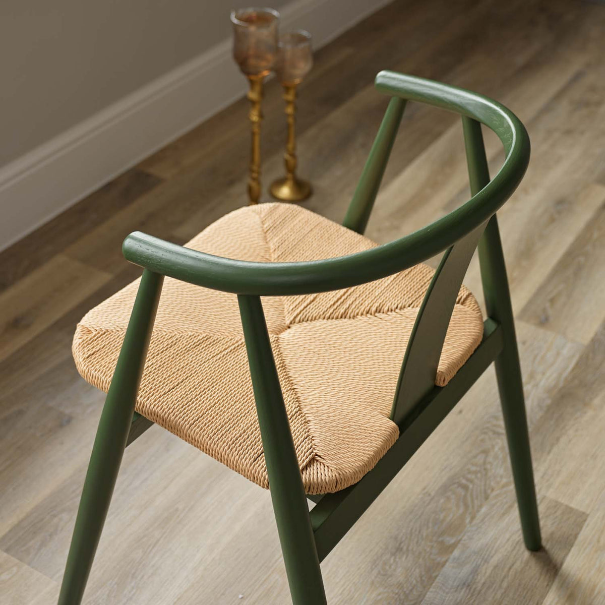 Long Island Dining Chair - Olive Green (Set of 2)