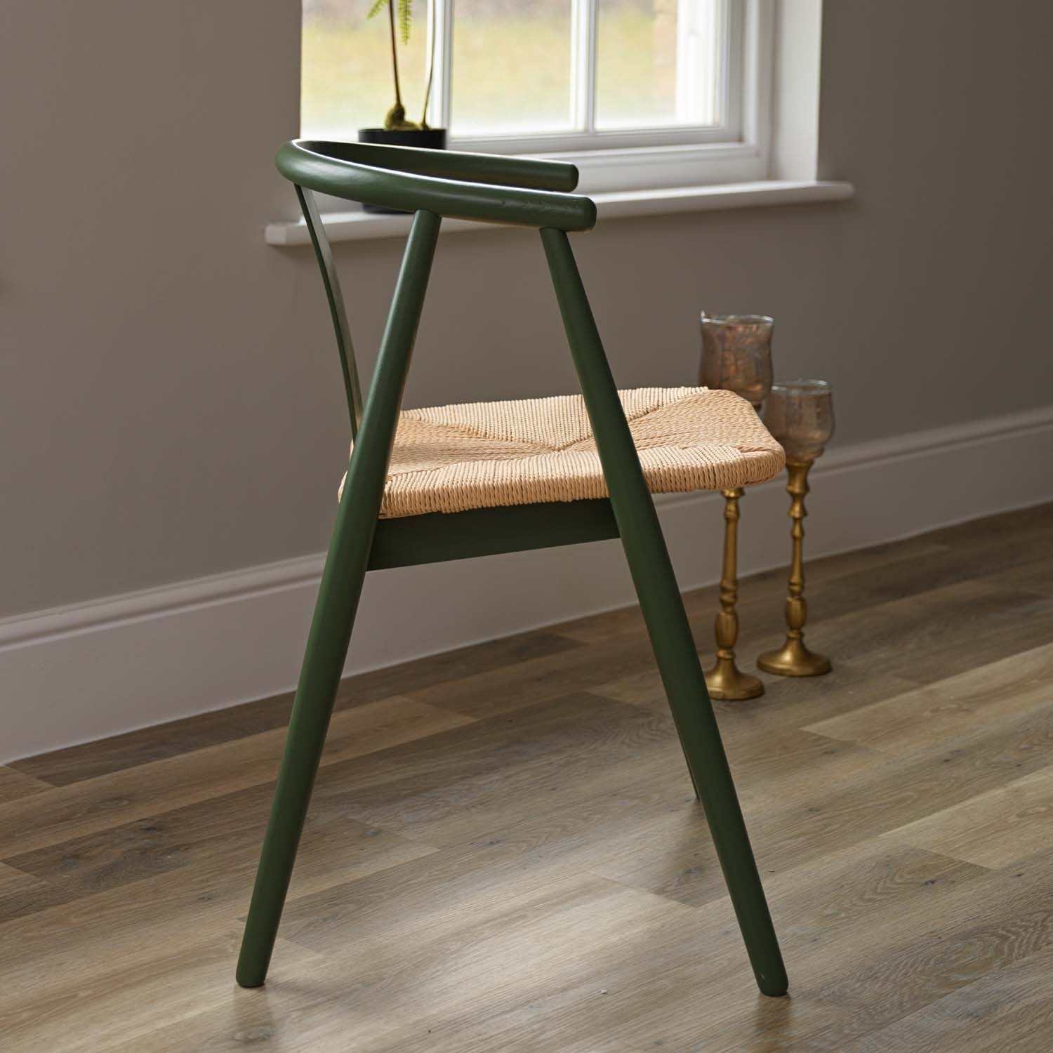 Long Island Dining Chair - Olive Green (Set of 2)