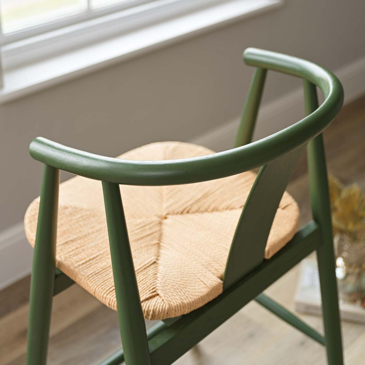 Long Island Bar Stool - Olive Green