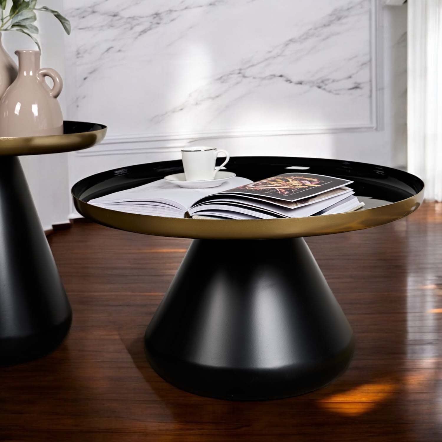 Bengal Set of 2 Coffee and Lamp Tables