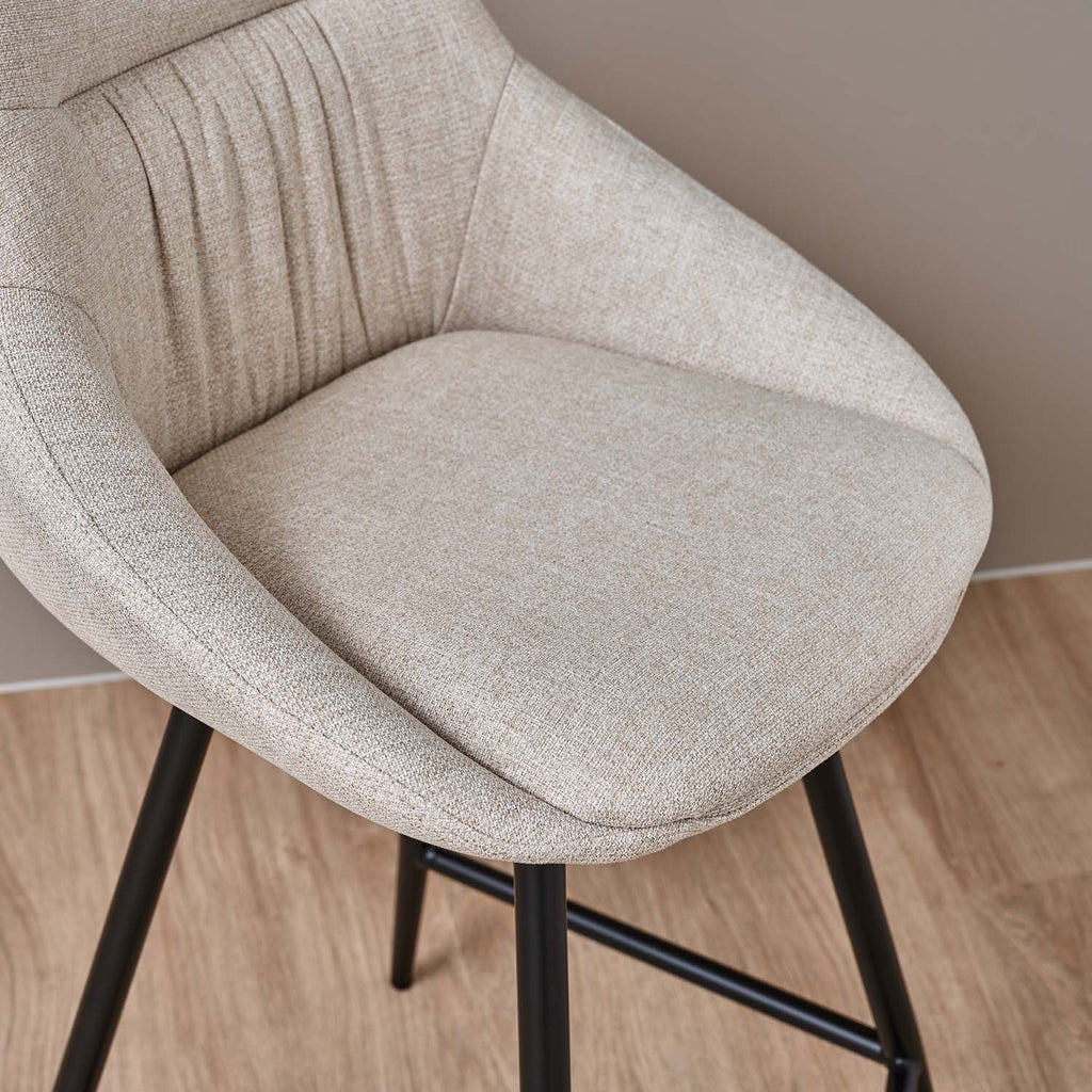 Detroit Natural Counter Chair (Set of 2)