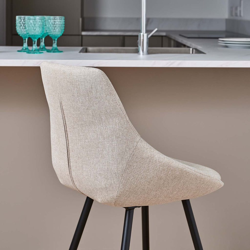 Detroit Natural Counter Chair (Set of 2)