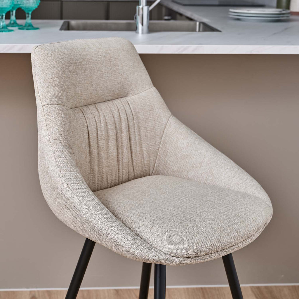 Detroit Natural Counter Chair (Set of 2)