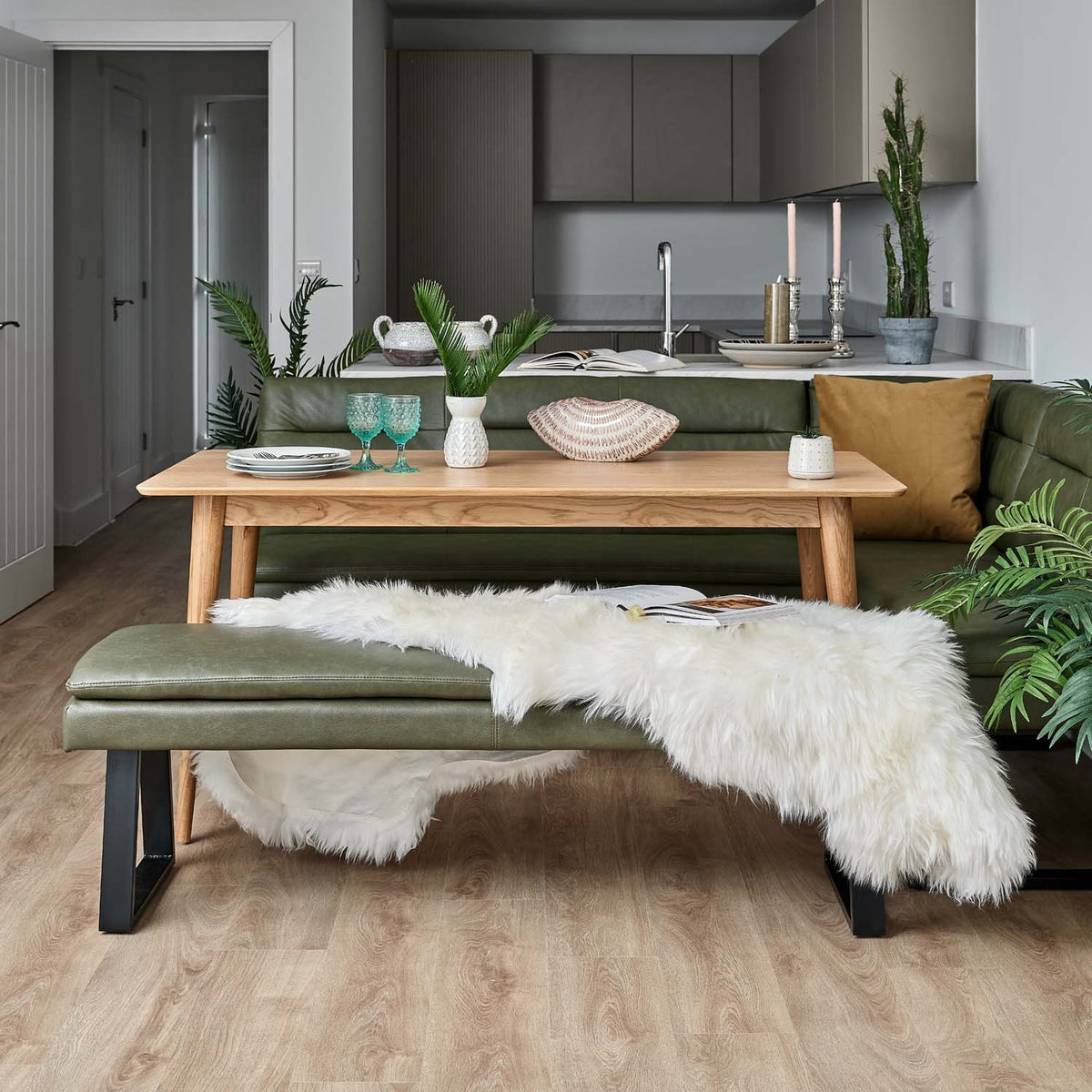 Milan 160cm Dining Table