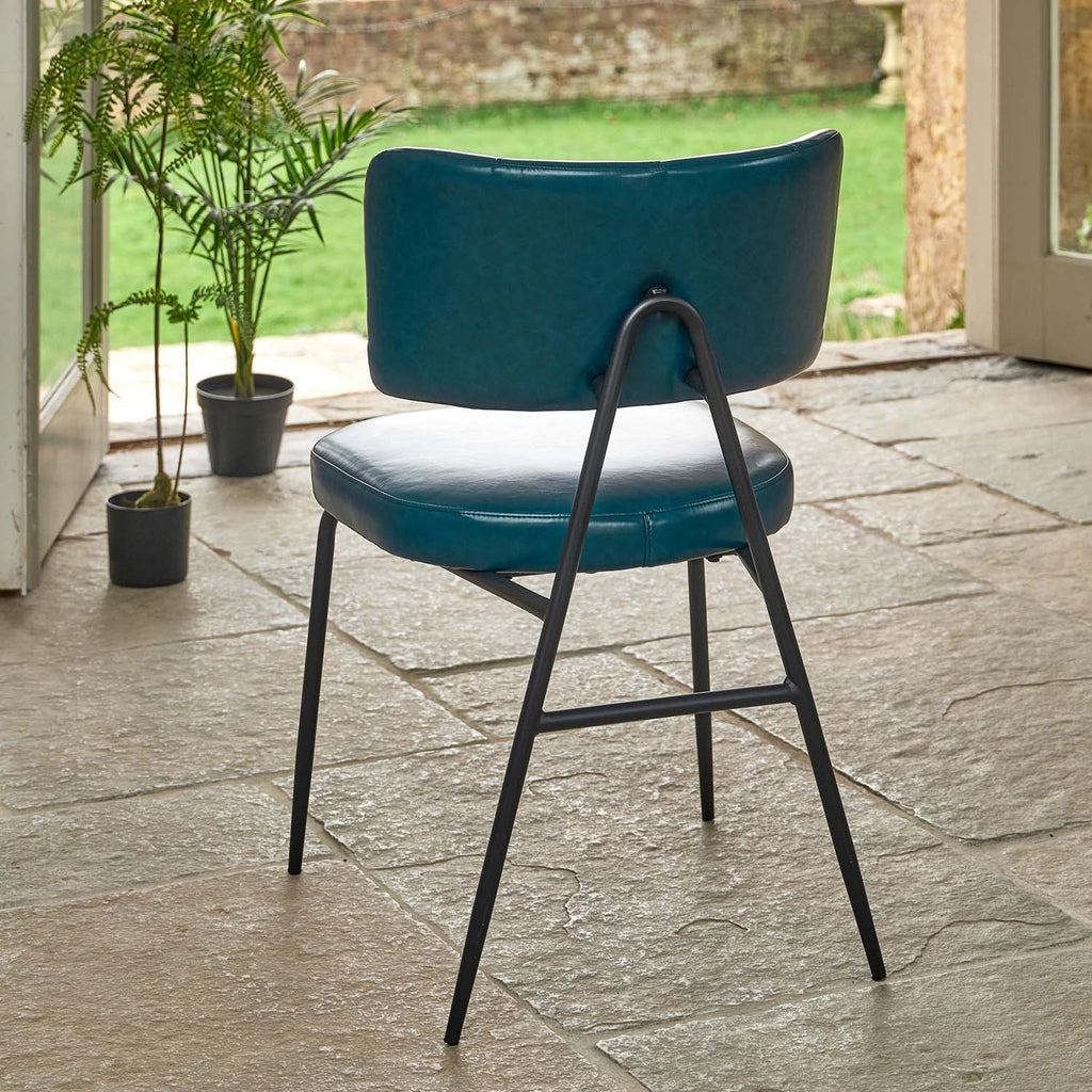 Admiral Dark Blue Dining Chair (Set of 2)
