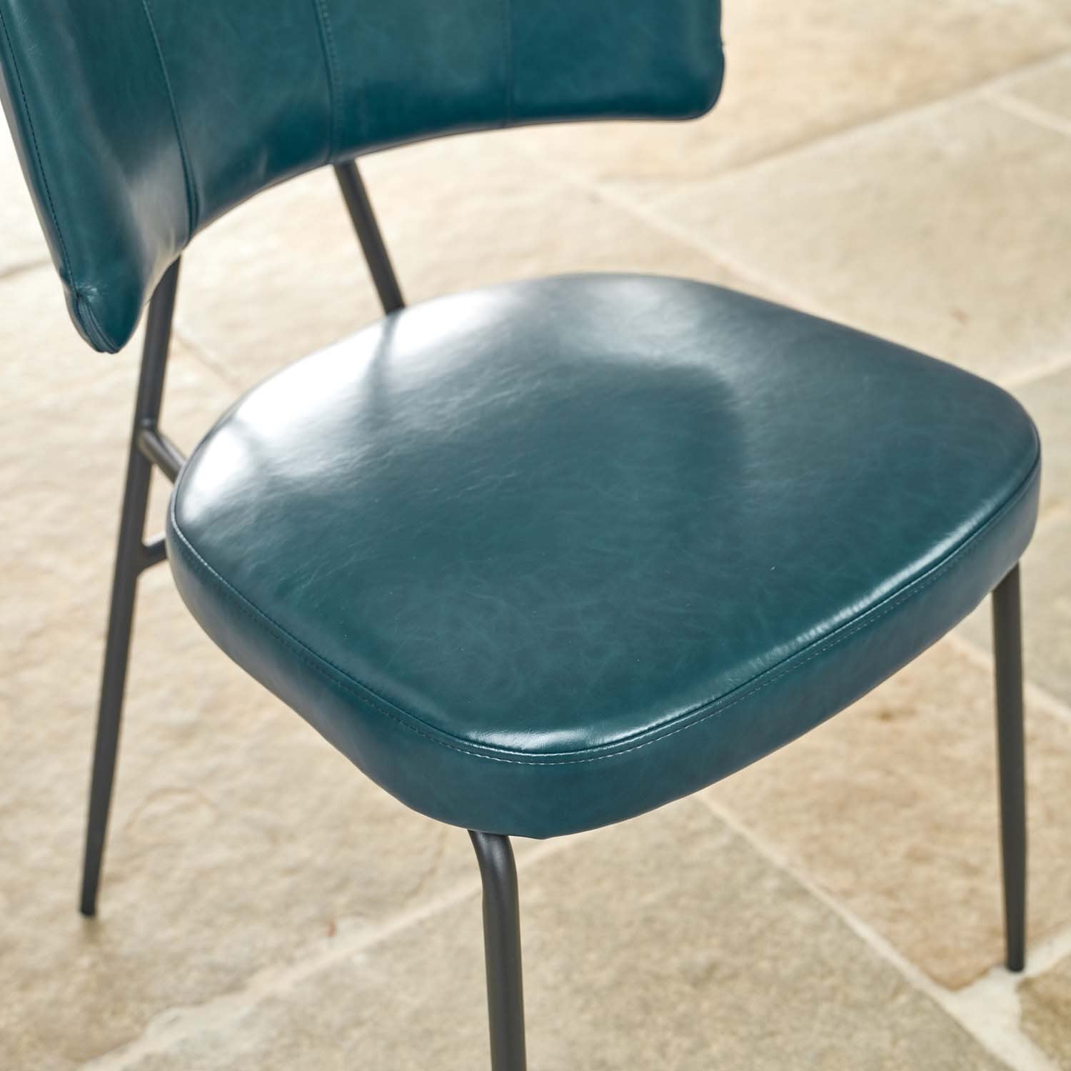 Admiral Dark Blue Dining Chair (Set of 2)