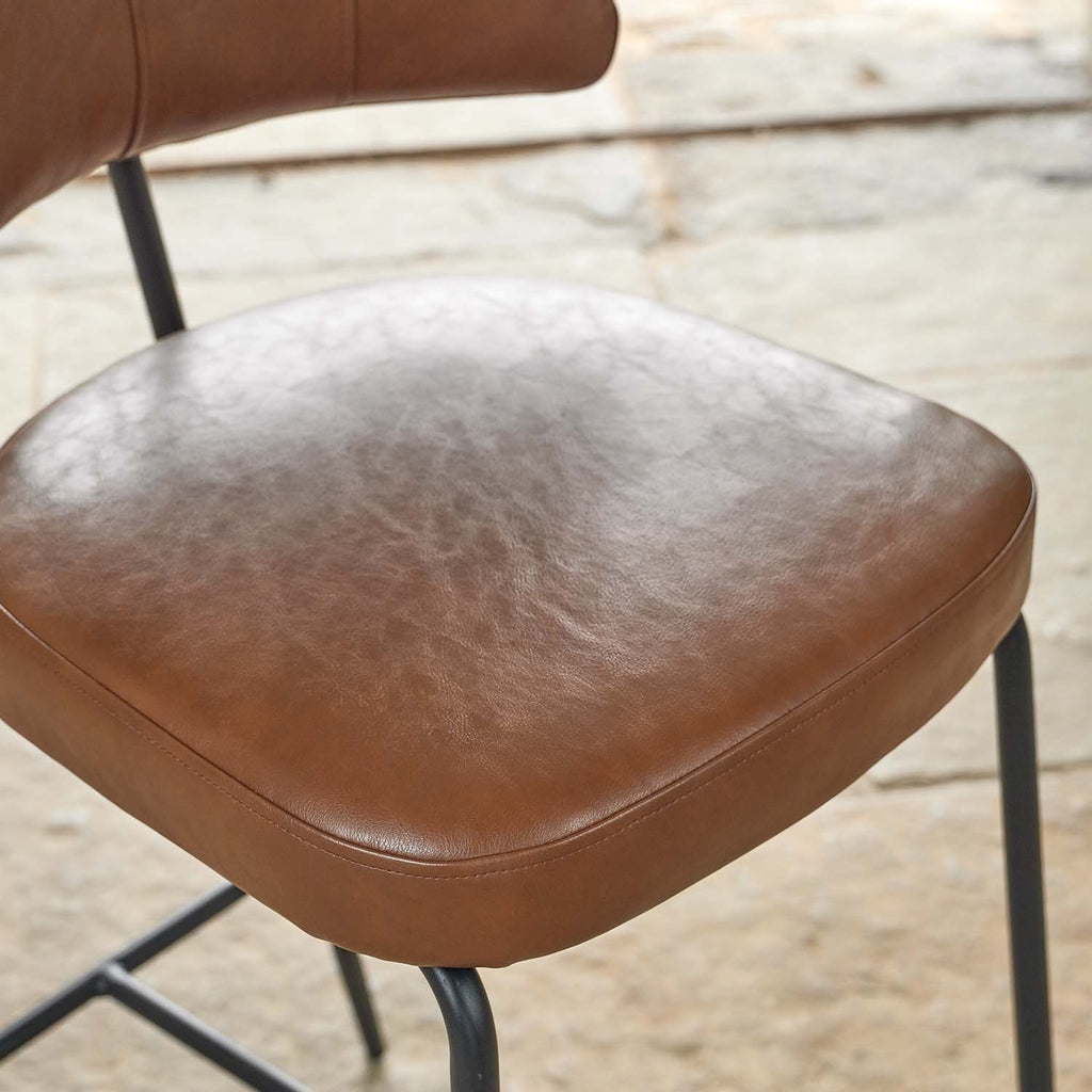 Admiral Brown Bar Stool