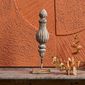 Long Wooden Trophy Ornament - Vintage Gold