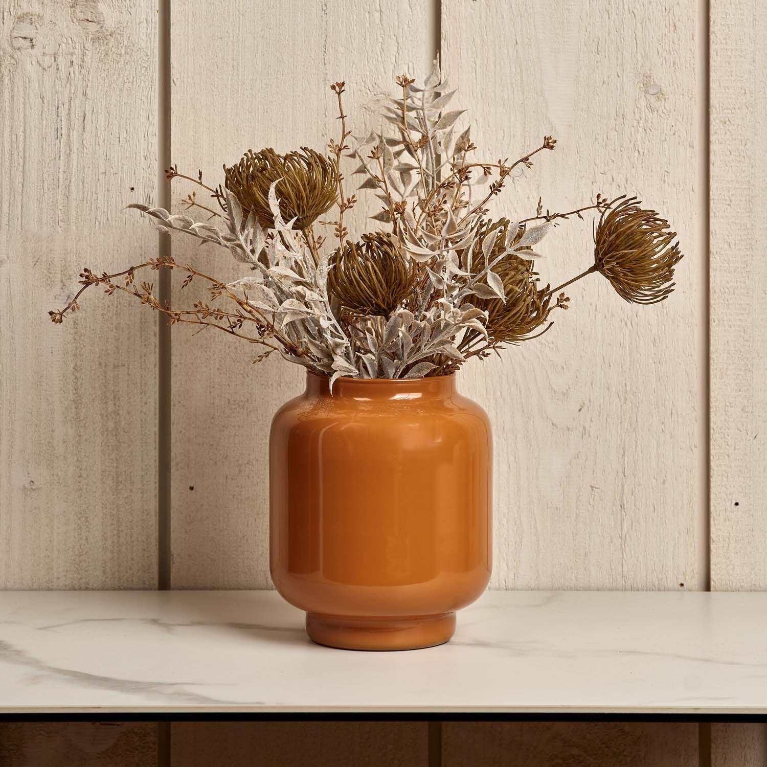 Glass Base Vase in Passion - Large