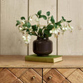 Glass Base Vase in Carbon - Small