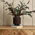 Glass Base Vase in Carbon - Large