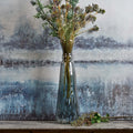 Glass Royal Vase in Full Luster and Cheena Grey - Large