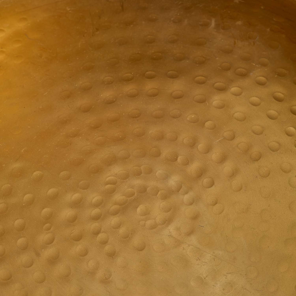 Metal Bowl Tray in Brass Finish - Medium