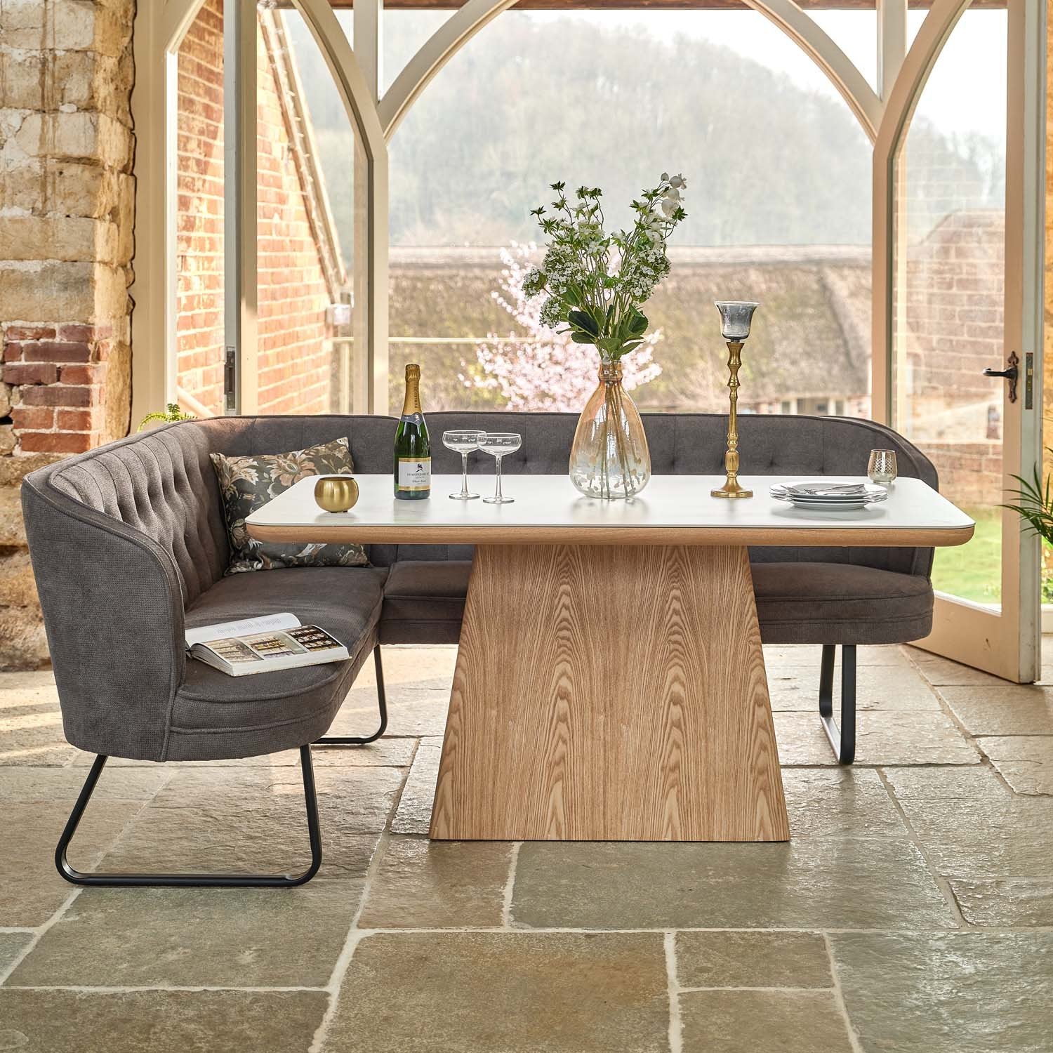 Sutton 160cm Dining Table in Ash