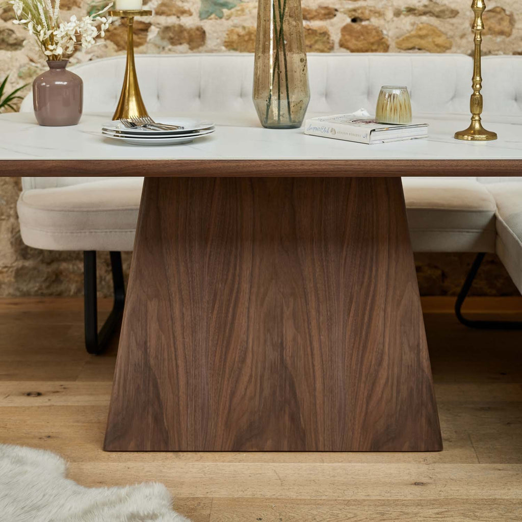 Sutton 160cm Dining Table in Walnut