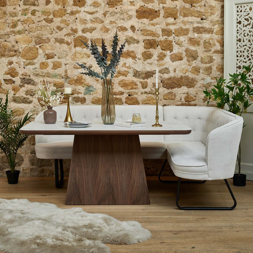 Sutton 160cm Dining Table in Walnut
