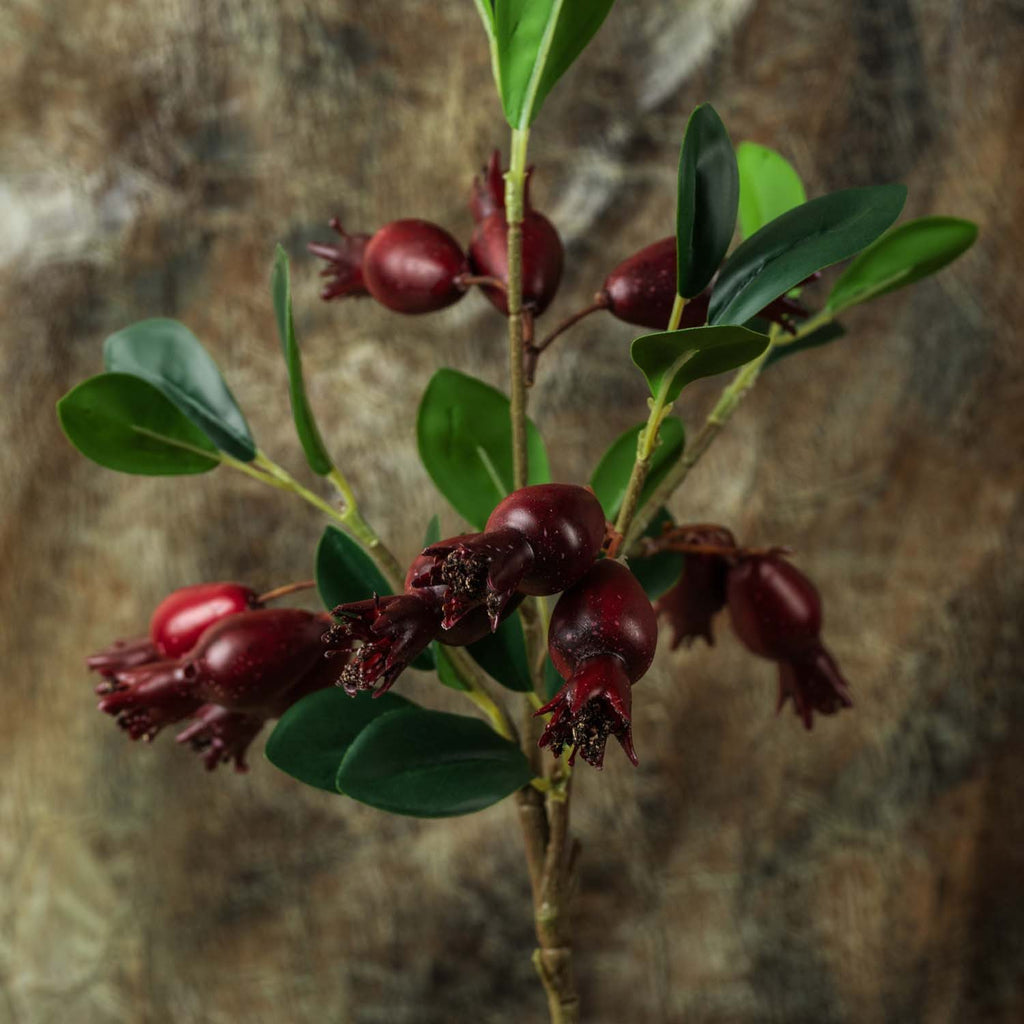 Pomegranate Flower Spray 48cm