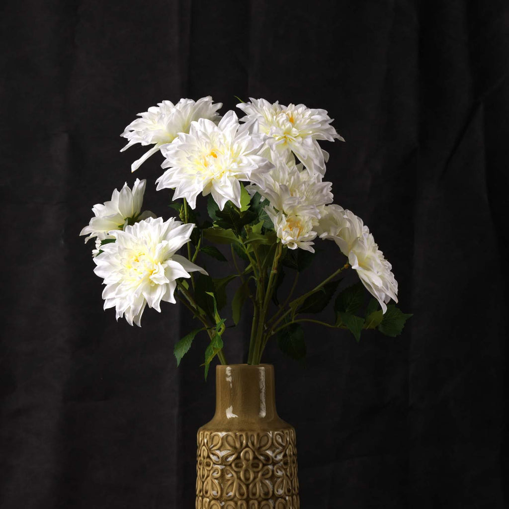 Waterlily Dahlia Spray 70cm