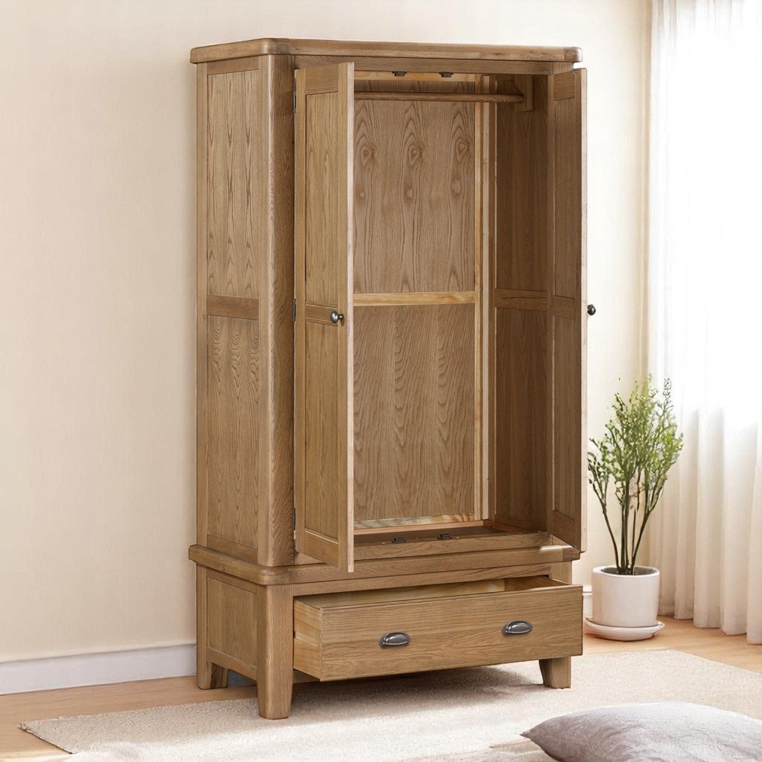 Ledbury 2 Door 1 Drawer Wardrobe