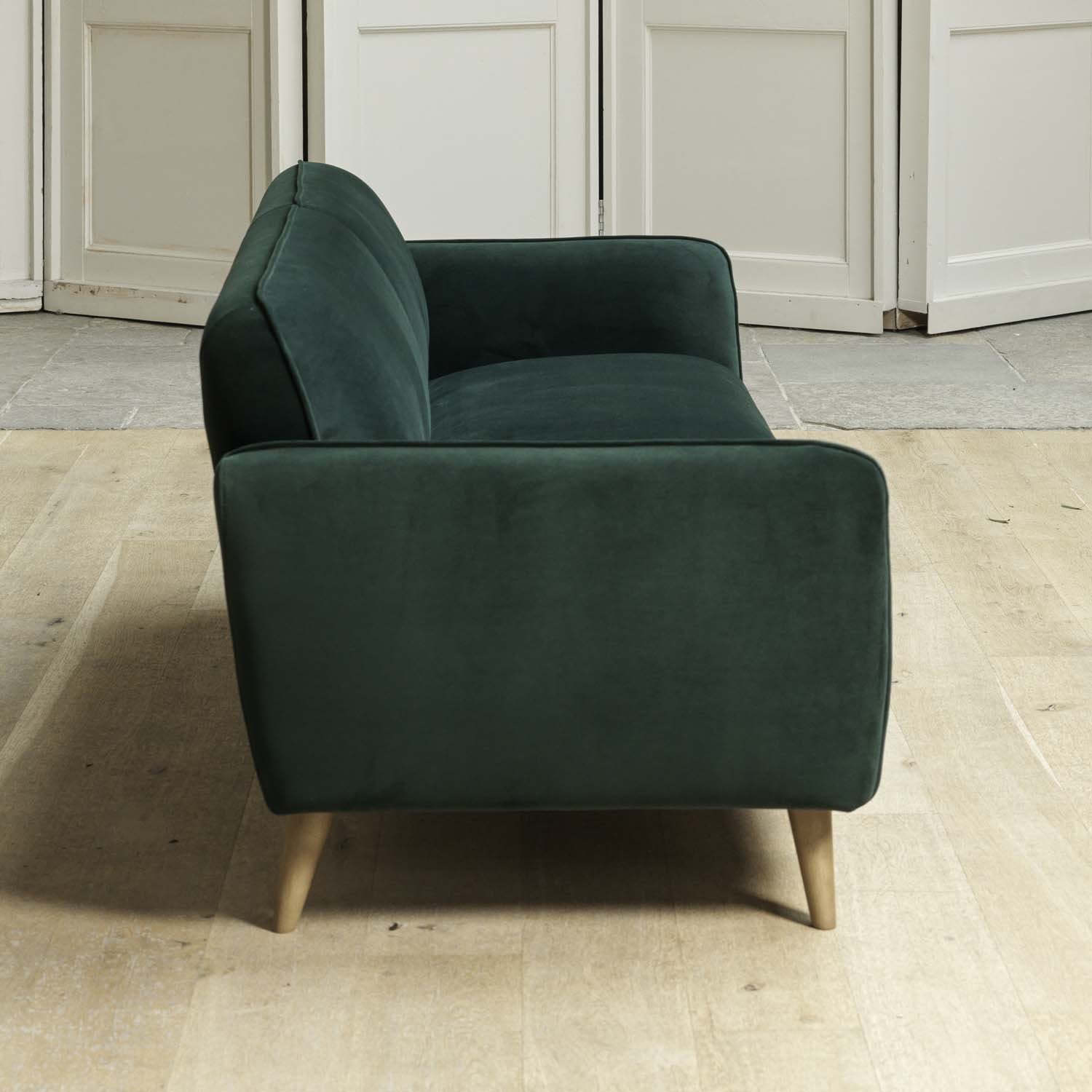 Tamar 3 Seater Sofa in Forest Green