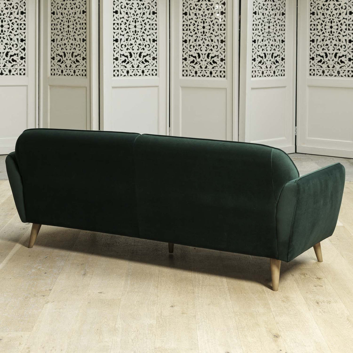 Tamar 3 Seater Sofa in Forest Green