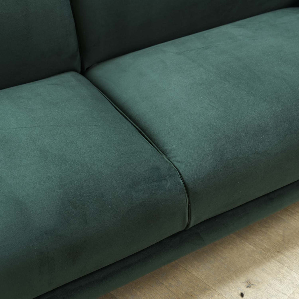 Tamar 3 Seater Sofa in Forest Green