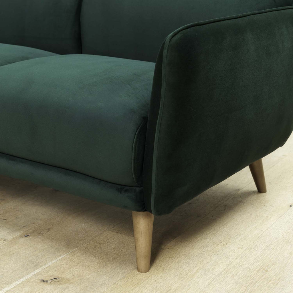 Tamar 2 Seater Sofa in Forest Green