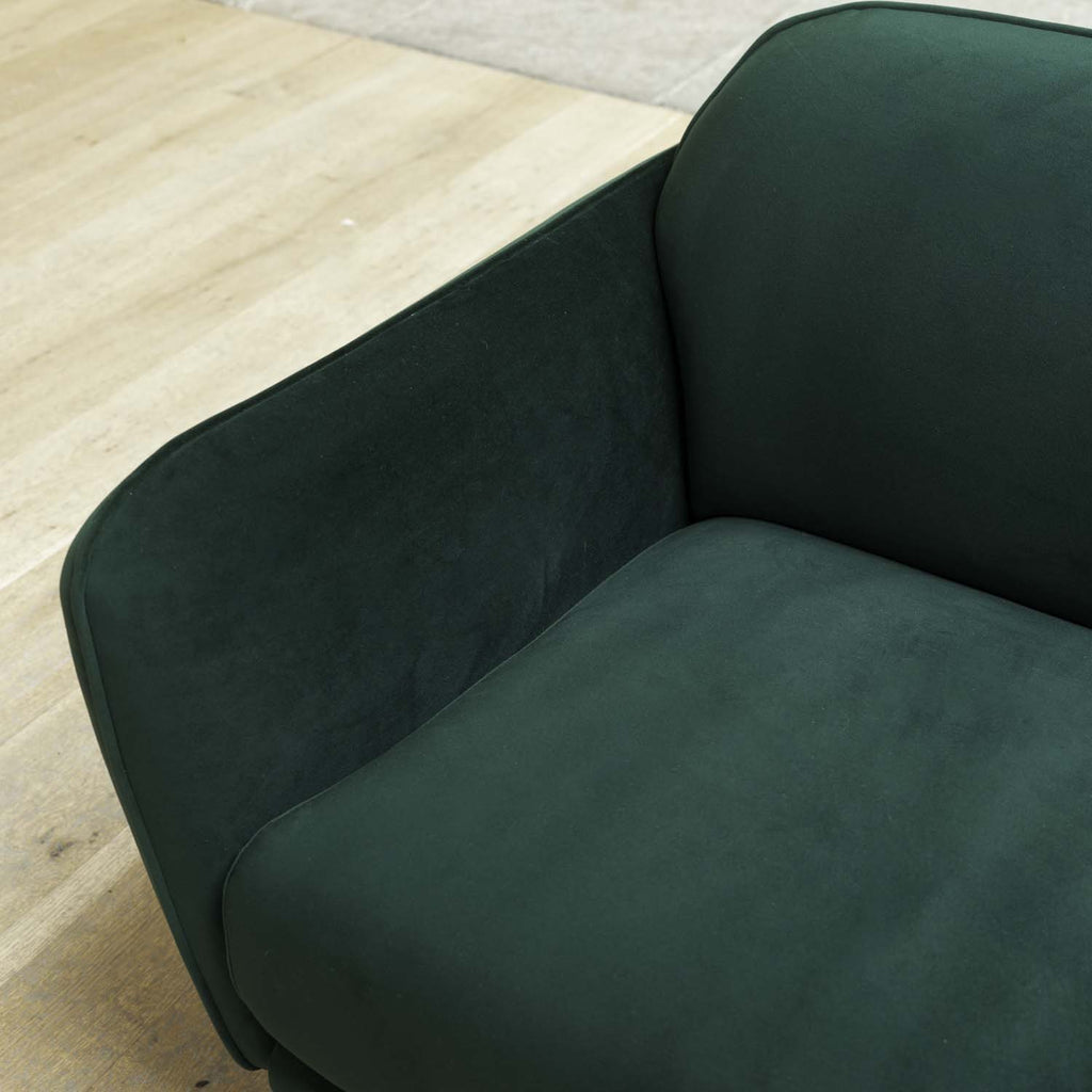Tamar 2 Seater Sofa in Forest Green