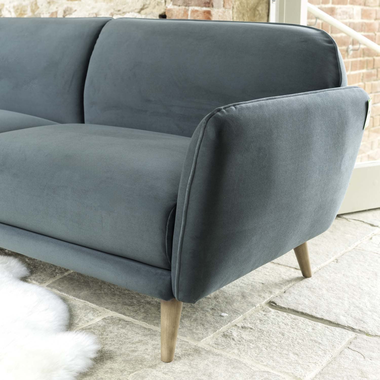 Tamar 3 Seater Sofa in Grey