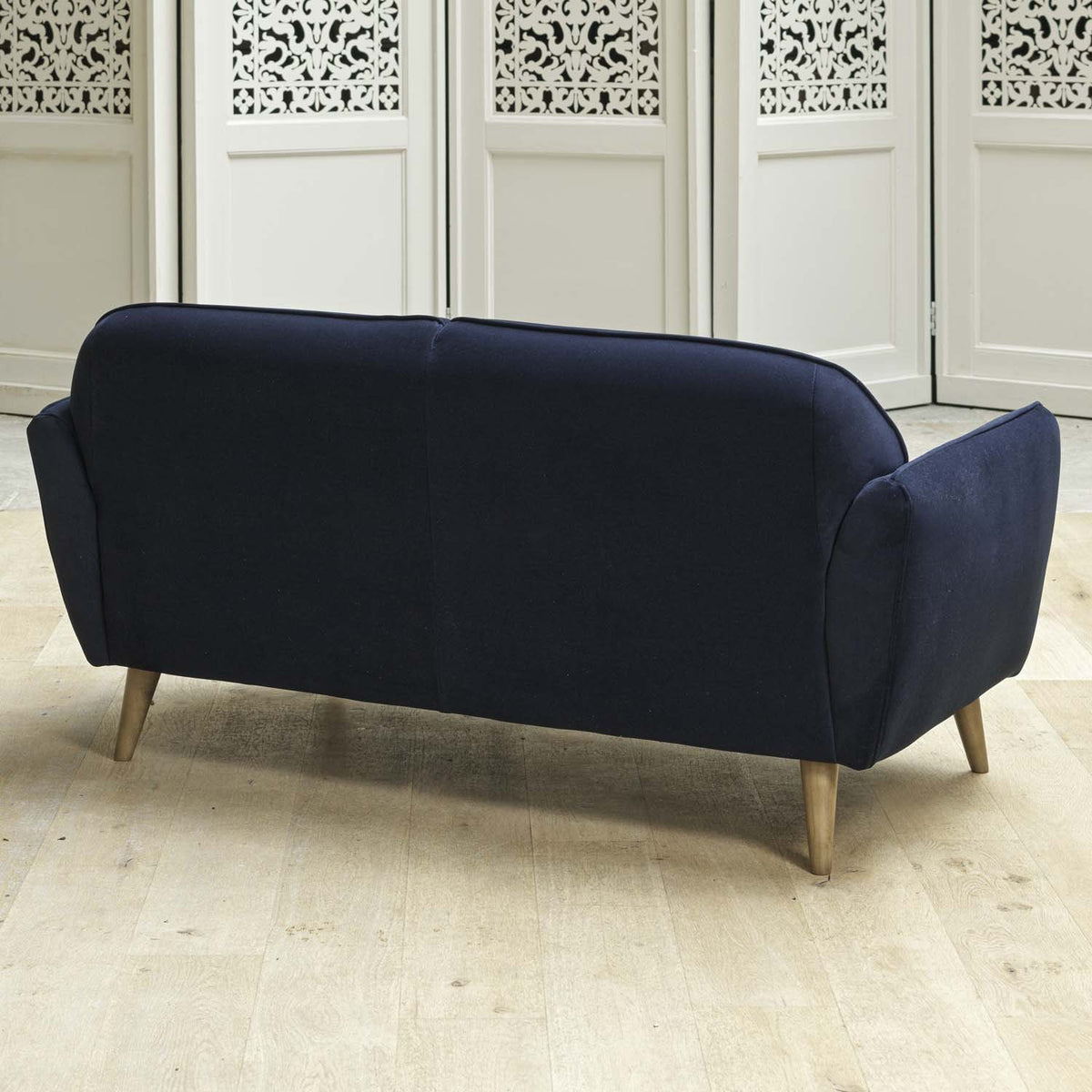 Tamar 2 Seater Sofa in Dark Blue